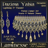 Luminesse Pazima Yahia Choker Set PMESH-Wear To Unpack