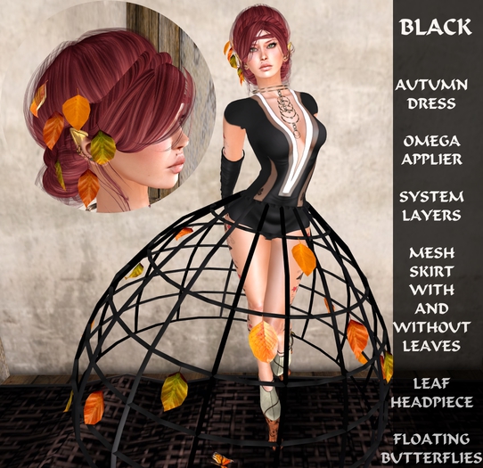 [AL] Autumn Dress Black