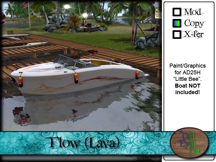 >^OeC^< - AD25H "Flow (Lava)" Custom Paint Applier