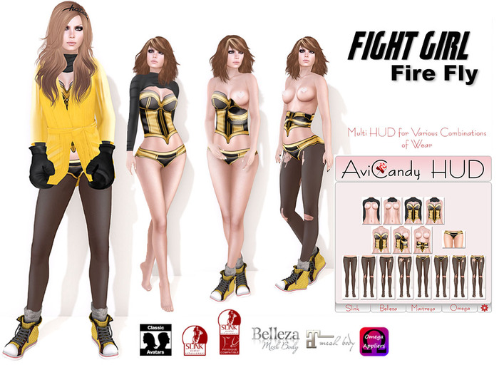 AVICANDY Fight Girl - Fire Fly