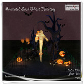 Wandering soul ghost cemetery