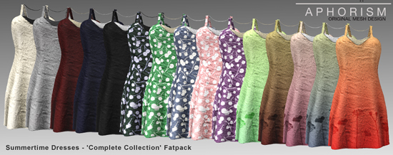 !APHORISM! Summertime Dress - Complete Fatpack