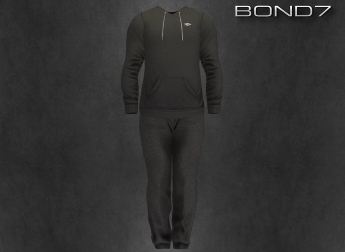 *BOND7* Ronto Sweatsuit (Dark Grey)