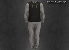 *BOND7* Ronto Sweatsuit (Black/Heather)