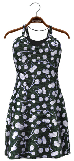 !APHORISM! Summertime Dress - Pattern - Black