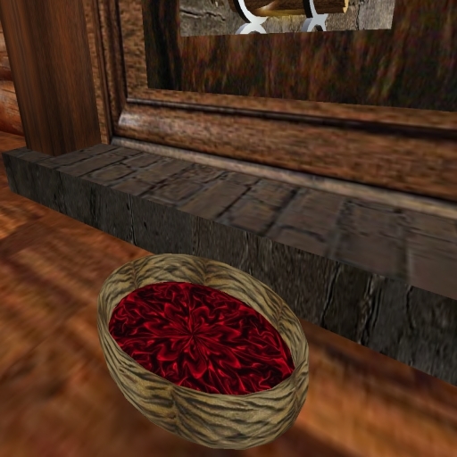 Tiger Kitty Bed Basket