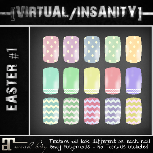 [V/I] MAITREYA Mesh Body Nails Applier - APPLES #1