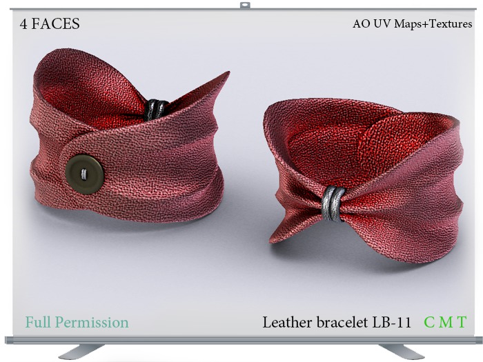 Leather bracelet LB-11 Full Permission