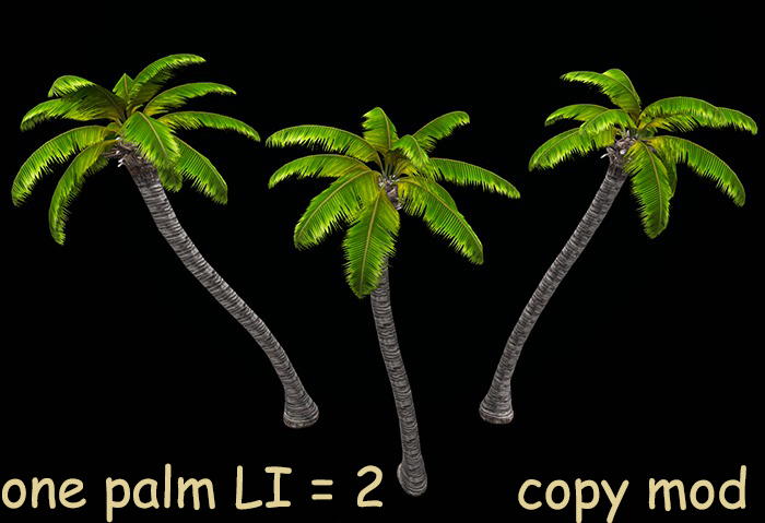 Palm - Type 2 - Mesh - Copy Mod