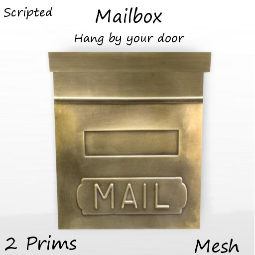 RL Wall Hanging Mailbox BOXED