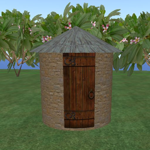 Stone Garden Hut (small)