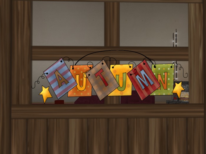 Autumn Hanging Sign