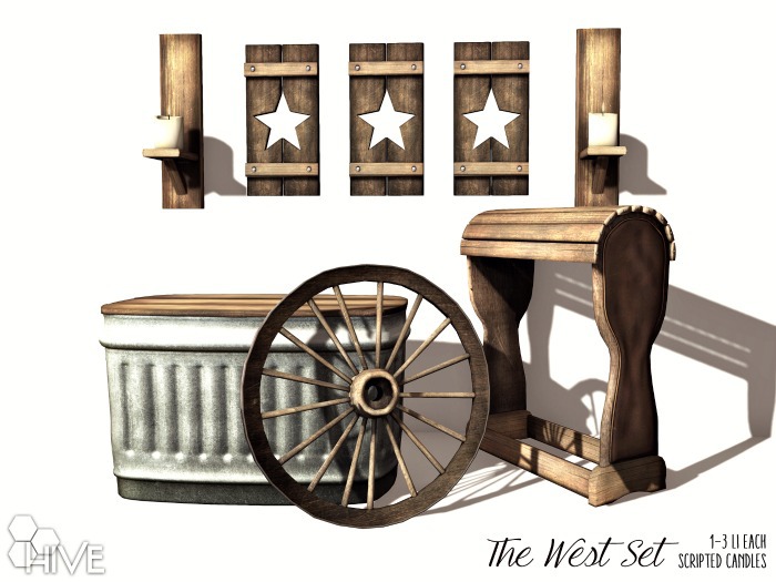 The Hive - The West Set [Upcycled Horse Trough]
