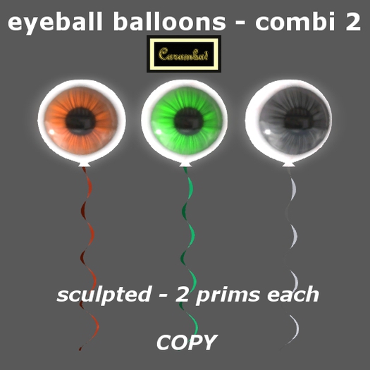 eyeball balloons - combi 2