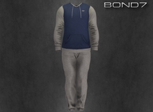 *BOND7* Ronto Sweatsuit (Blue/Heather)