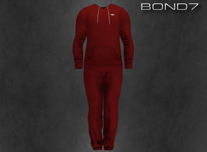 *BOND7* Ronto Sweatsuit (Red)