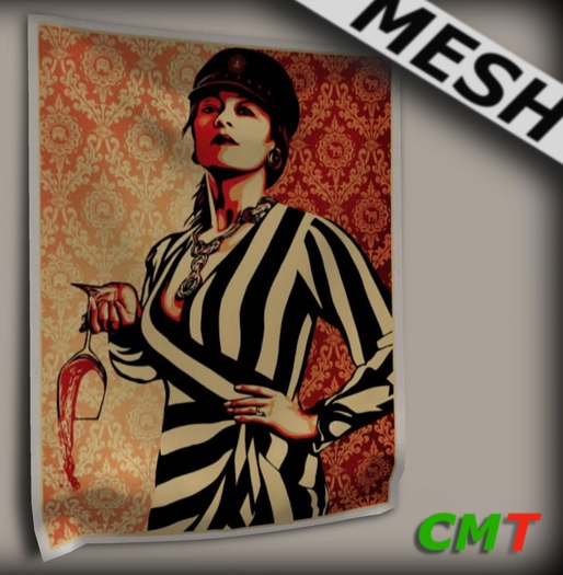 Mesh poster - Obey 1