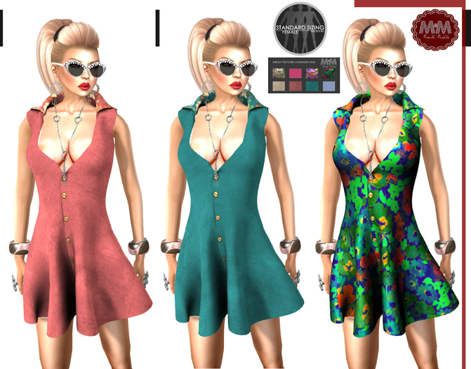 M&M-VIP DRESS MESH HUD