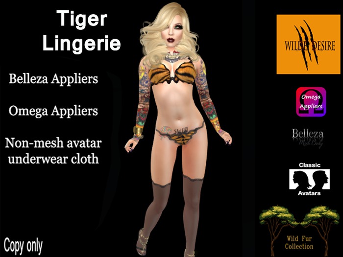 Tiger Lingerie