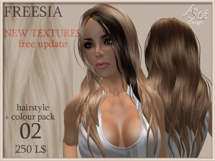 ***Aste*** HAIR 02 FREESIA DEMO
