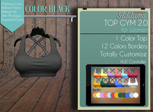 Addams // Top Gym 2.0 // Black