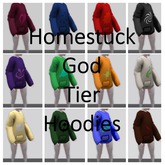 -HomeStuck- God Tier Hoodies ~Fatpack~