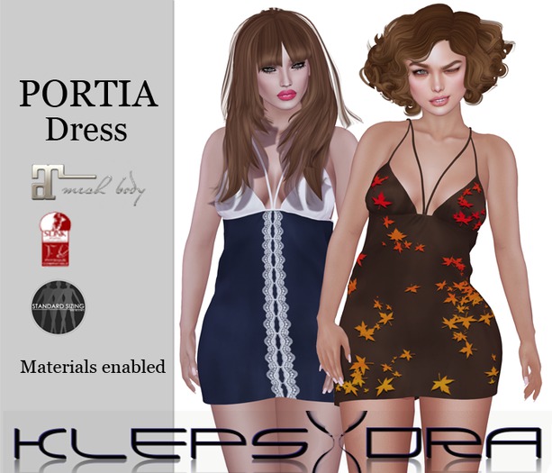 Klepsdydra - Portia Dress - DEMO