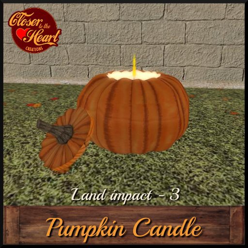 Fall Pumpkin Candle ***