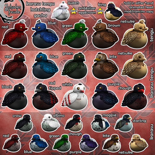 Schadenfreude King Karasu Hatchling RARE 