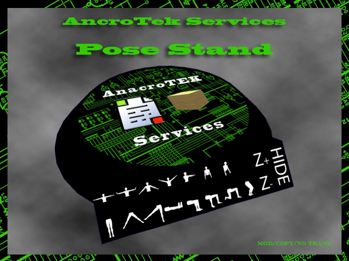 AnacroTek Services Pose Stand