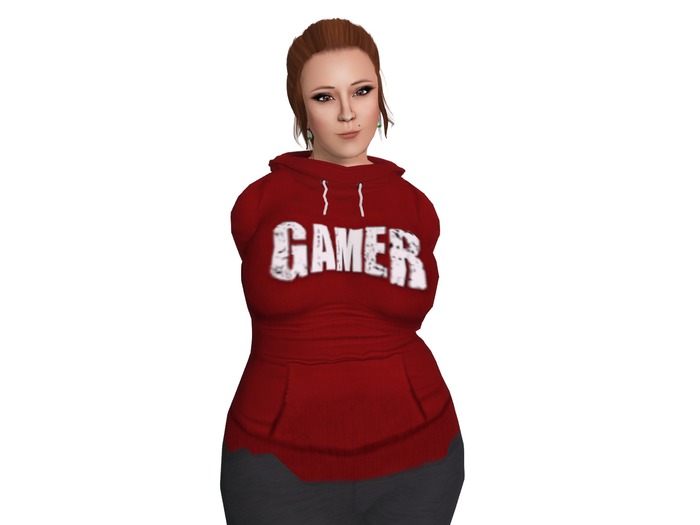 ~JKC~ Gamer Red Hoodie