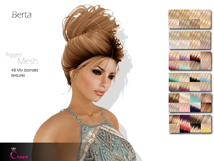 .::Crown::. Long Hair "Jasmin" DEMO V2.0