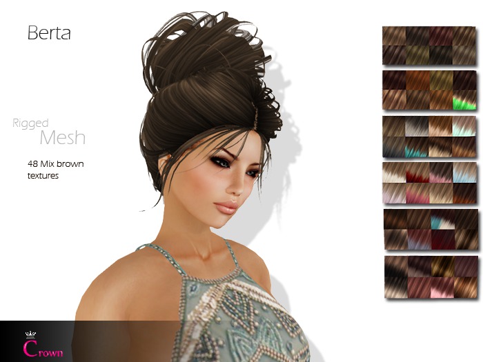 .::Crown::. Long Hair "Jasmin" DEMO V2.0