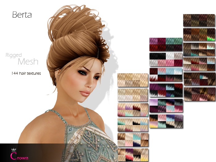 .::Crown::. Long Hair "Jasmin" DEMO V2.0