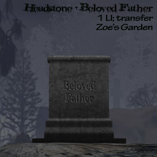 *ZG* R.I.P. Headstone