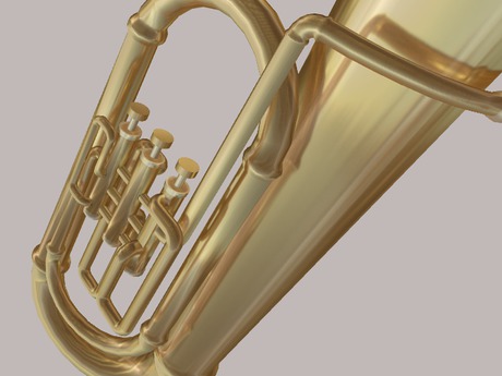 Second Life Marketplace - Serpent's Tuba (Mesh)