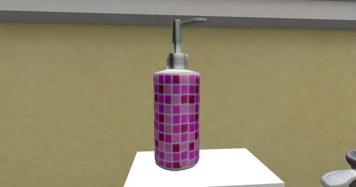 Dispenser Bath Wash pink