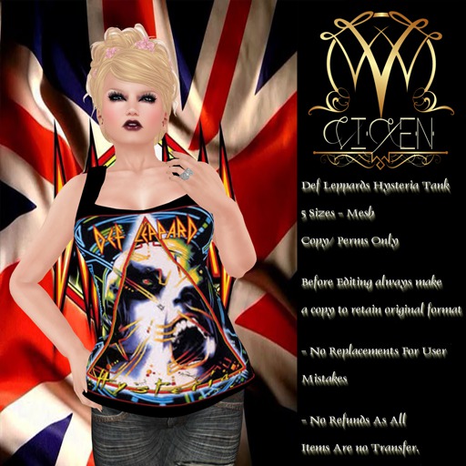 ::ViXen::  Def Leppard Tank - Hysteria