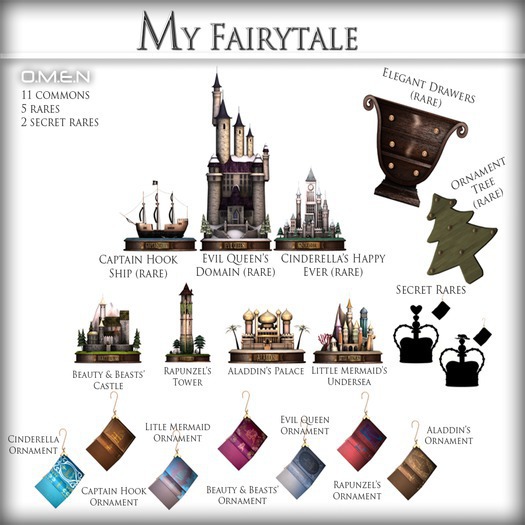 O.M.E.N - My Fairytale - Queen of Hearts - Rare
