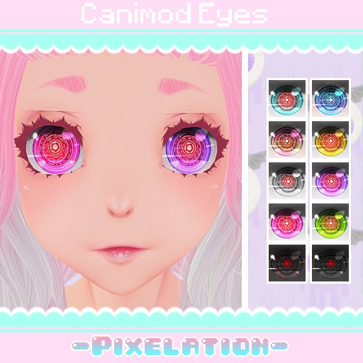 Pixelation/ Canimod Eyes Set