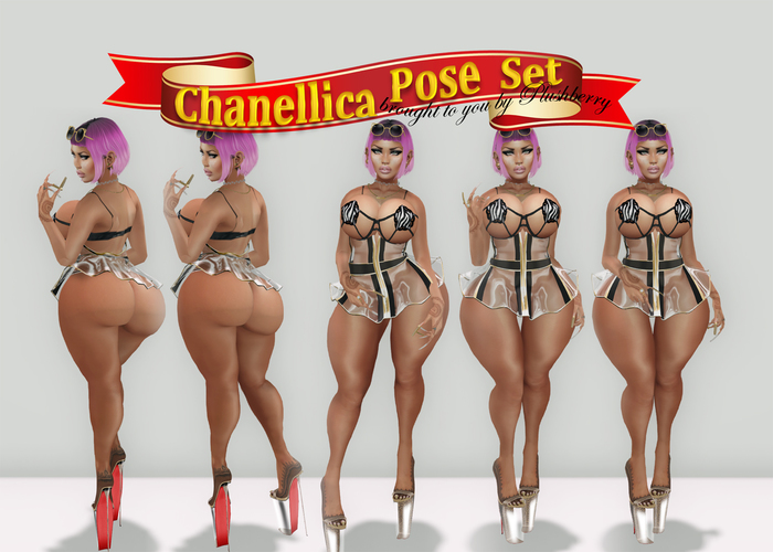 Plushberry ~ Chanellica Pose Set