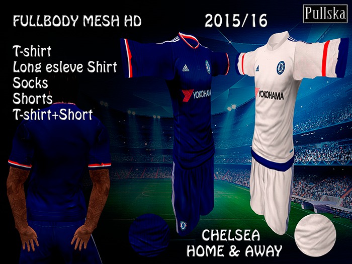 KITS CHELSEA HOME / AWAY 15/16 