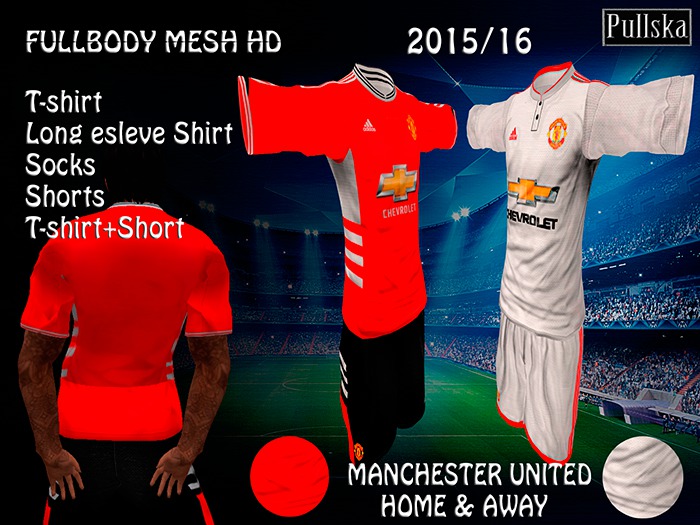 KITS MANCHESTER UNITED HOME / AWAY 15/16