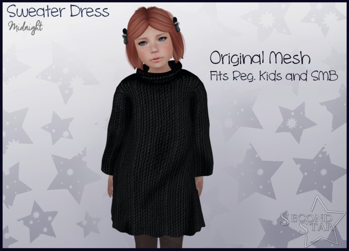 Sweater Dress - Midnight