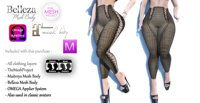 :: Millenaire :: Pants Savage {Appliers} :: Tan