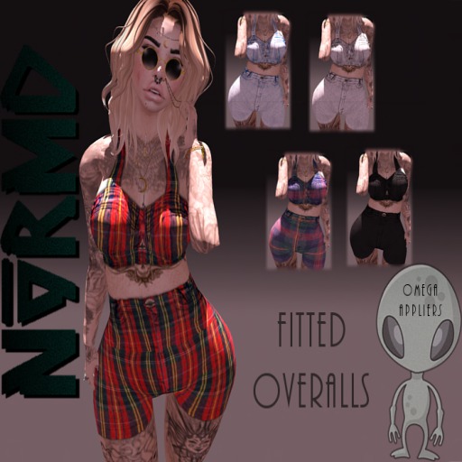 NVRMD. Fitted Overalls - Acid