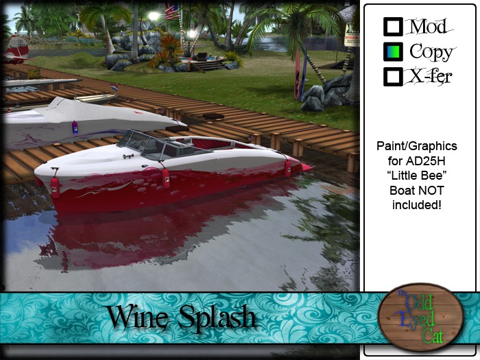 >^OeC^< - AD25H "Wine Splash" Custom Paint