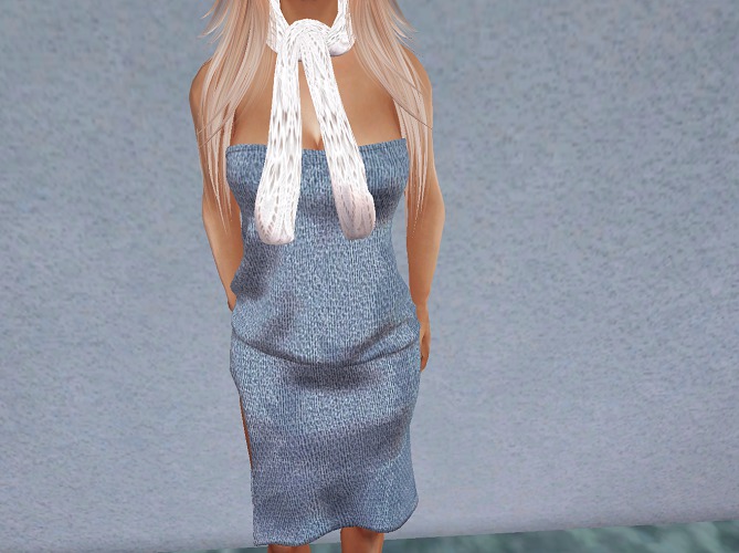 Female Designer Scarf Mesh Full Perm