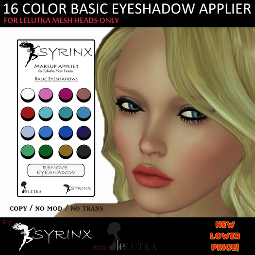 SYRINX- HUD -Basic Eyeshadows Applier (for Lelutka)