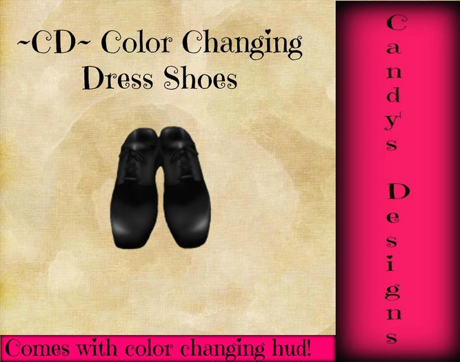 ~CD~ Men's Color Changing Dress Shoes